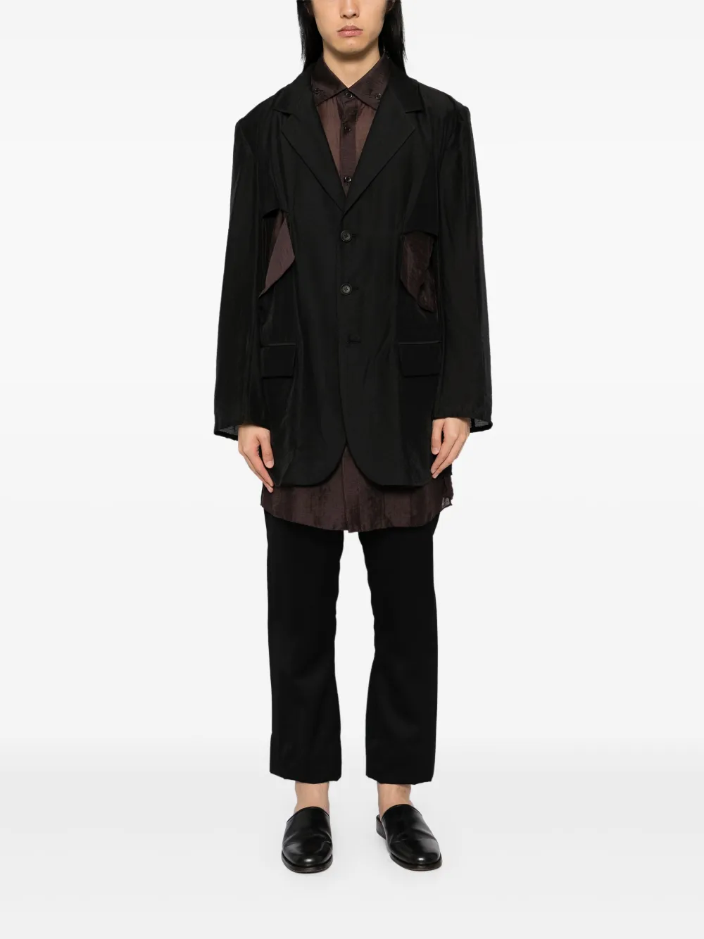 Yohji Yamamoto blazer con aberturas | Blazers | Image 2