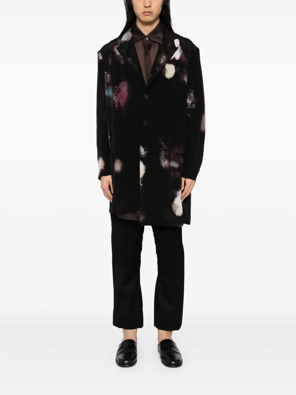 Yohji Yamamoto colour scheme printed jacket | Blazers | Image 2