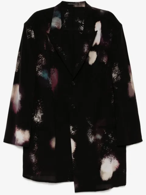 Yohji Yamamoto colour scheme printed jacket