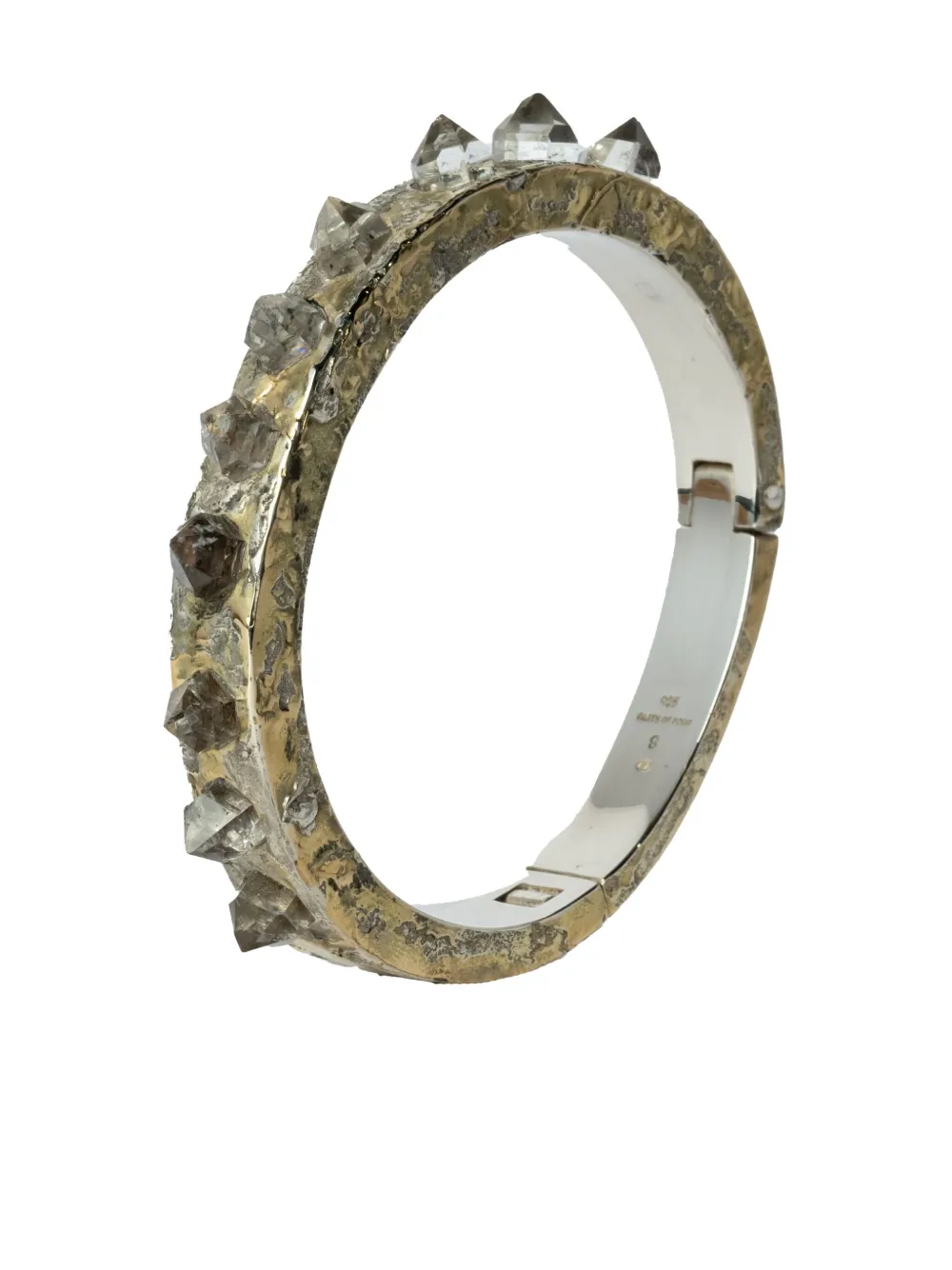 Parts Of Four spike-embellished Bracelet | Silver | FARFETCH