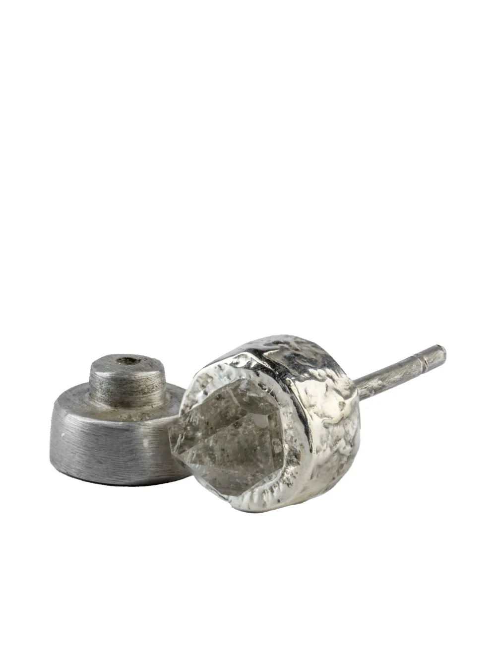 Parts of Four Fuse stud earring | Silver | Image 1