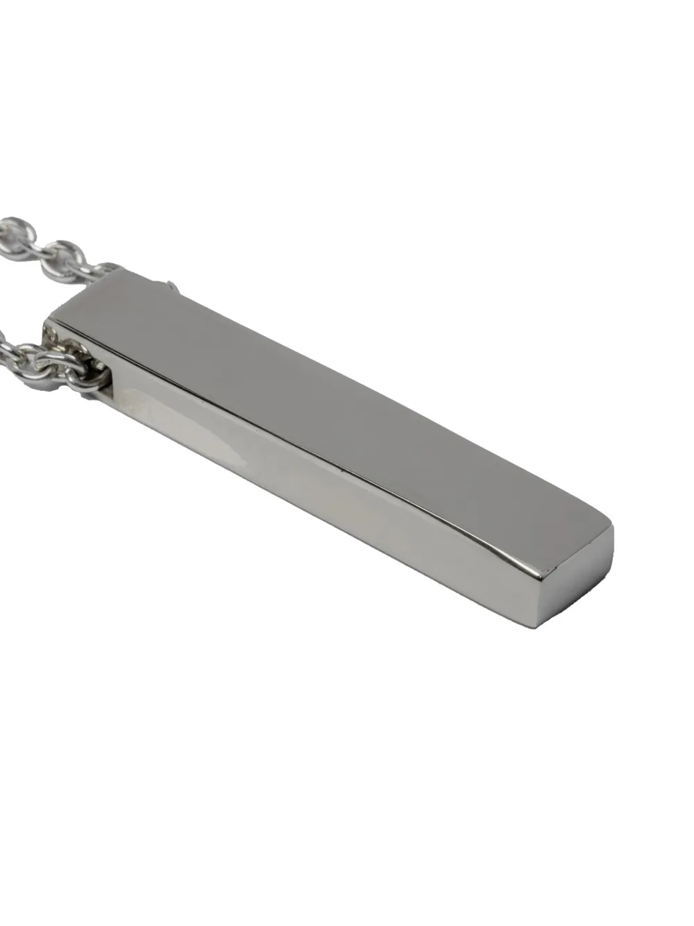 Parts Of Four Cuboid (short Var., 50cm, Pz+pa) Necklace In Silver