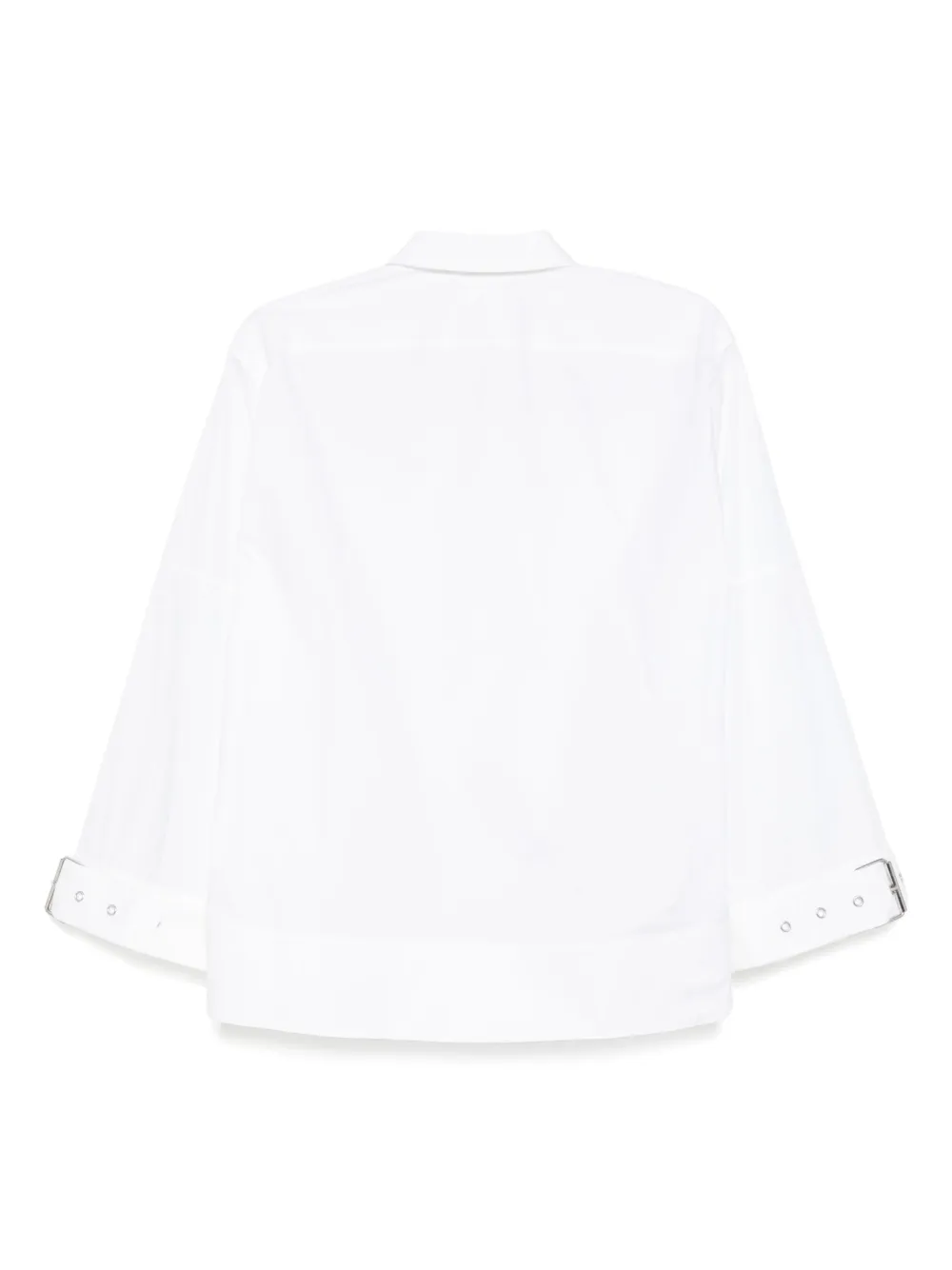 Melitta Baumeister Blouse met ceintuur - Wit