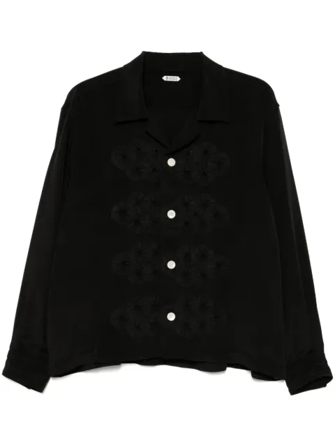 BODE ribbon garland shirt