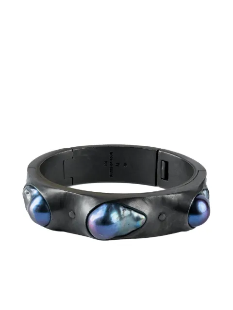 Parts of Four pulsera con detalle de perlas