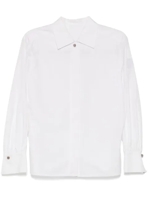 Christian Dior Pre-Owned camisa manga larga con logo
