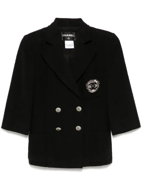 CHANEL Pre-Owned 2010-2020s double-breasted jacket