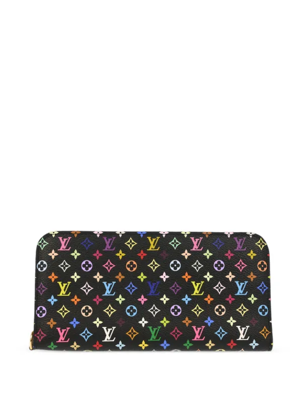 Louis Vuitton Pre-owned X Takashi Murakami 2009 Y2K Wallet in Black