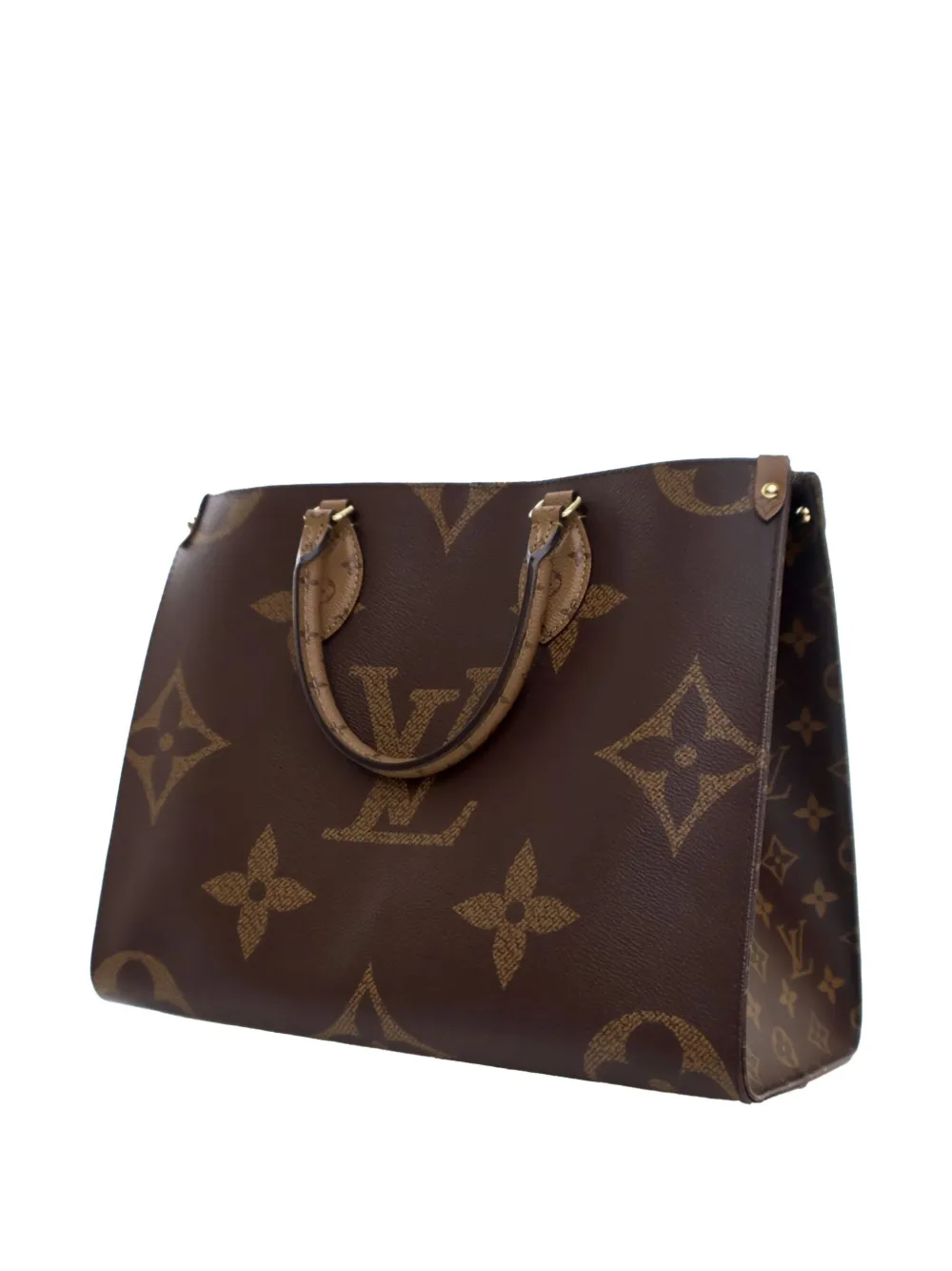 Louis Vuitton Pre-Owned 2021-2024 Monogram Giant OnTheGo MM satchel | Pre-Owned | Image 2