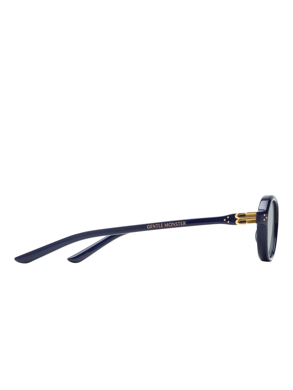 Gentle Monster Zonnebril met rond montuur Blauw