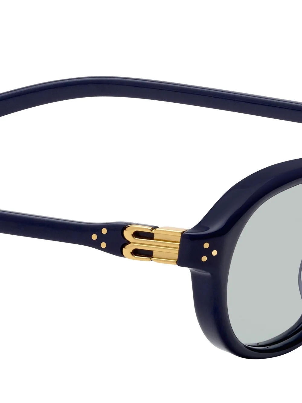 Gentle Monster Zonnebril met rond montuur Blauw