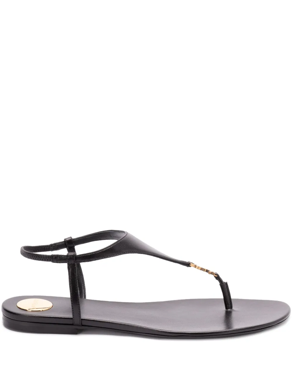 Saint Laurent Cassandra sandals Black