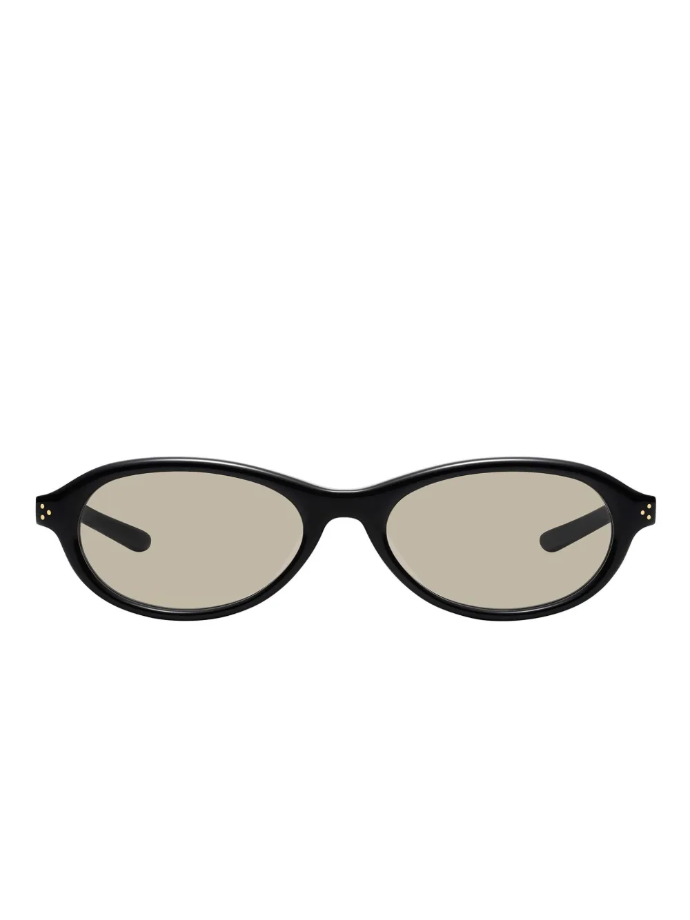 Gentle Monster Sasaki Oval-frame Glasses In Black