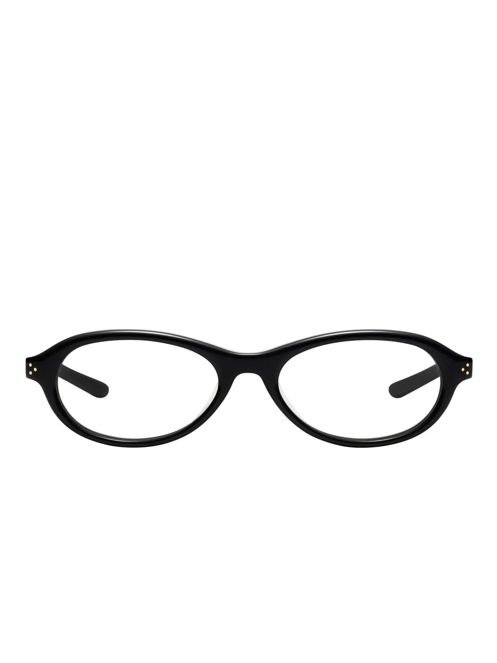 Gentle Monster Sasaki Oval-frame Glasses In Black