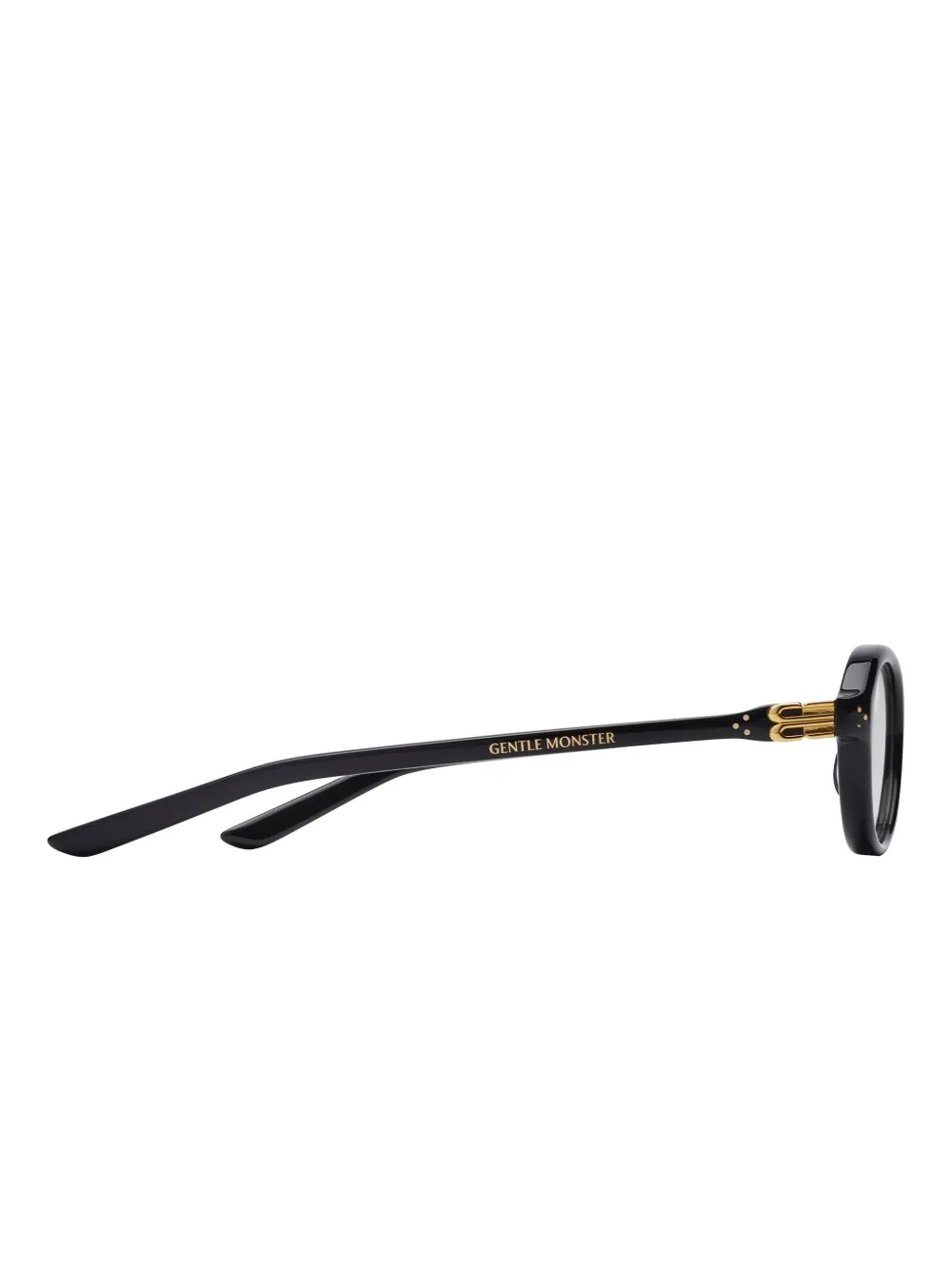 Gentle Monster Sasaki Oval-frame Glasses In Black