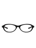 Gentle Monster oval-frame glasses - Black