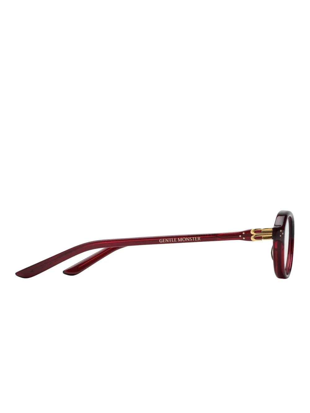 Gentle Monster Oval-frame Glasses In Red