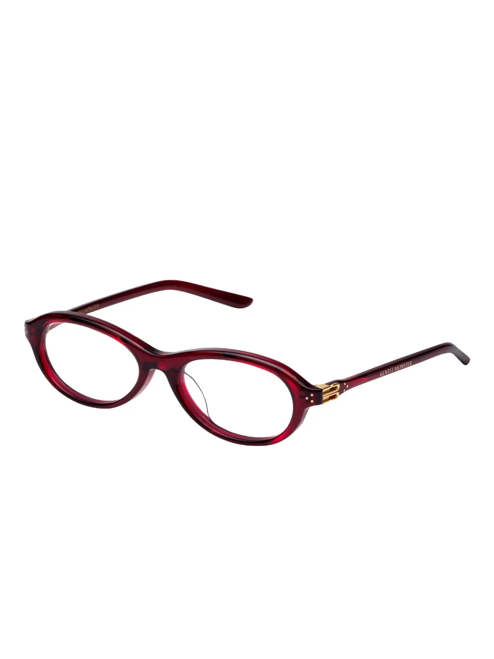 Gentle Monster Oval-frame Glasses In Red