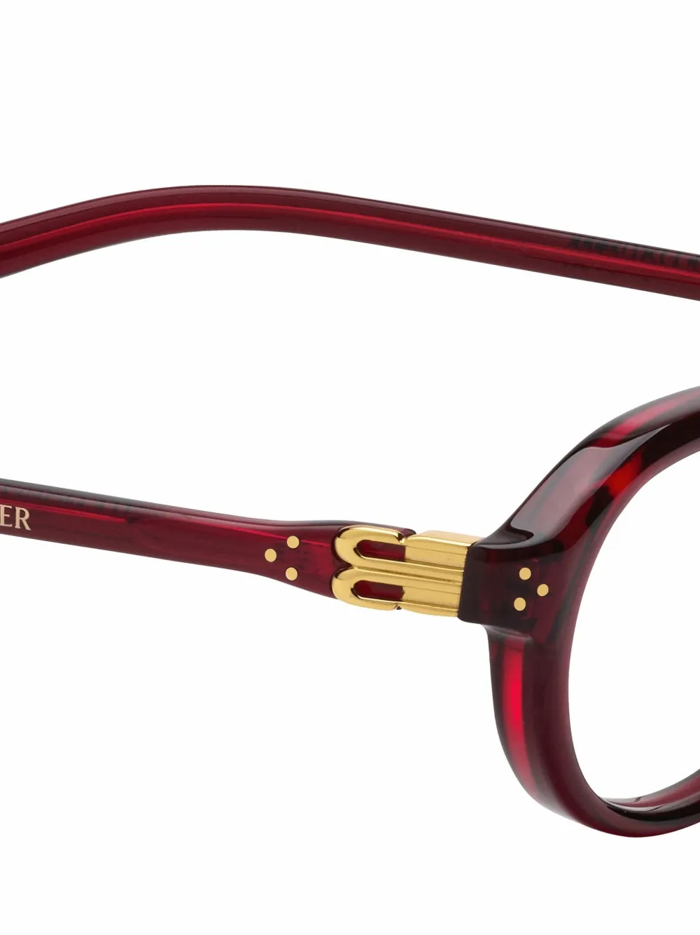 Gentle Monster Oval-frame Glasses In Red