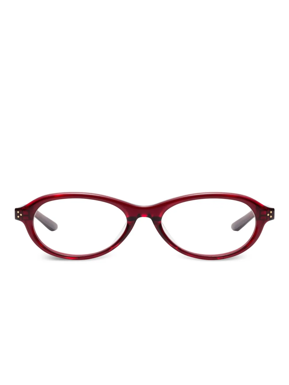 Gentle Monster Oval-frame Glasses In Red