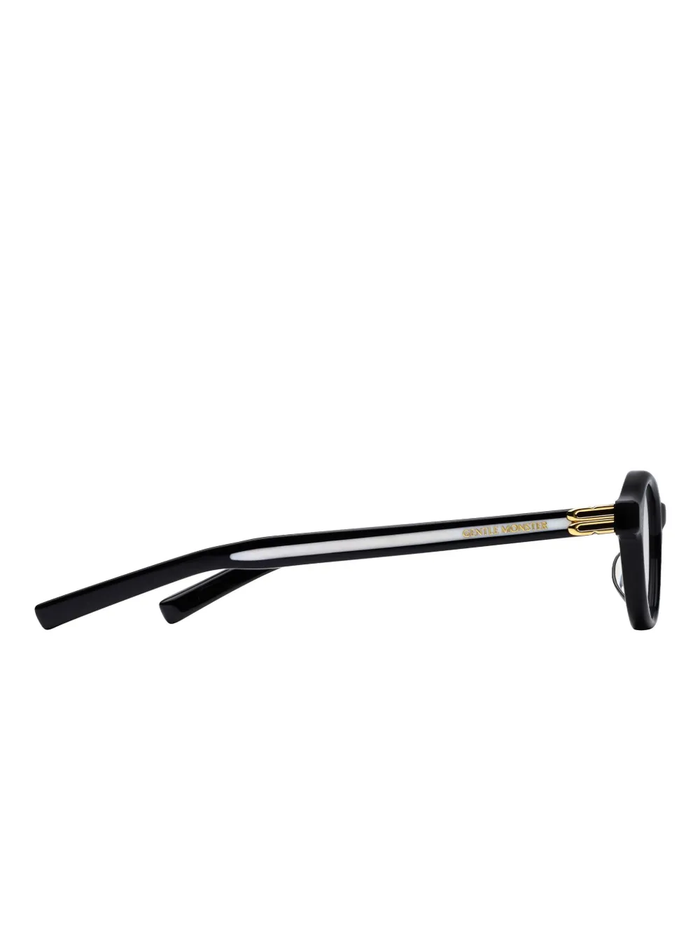 Gentle Monster Sasaki Oval-frame Glasses In Black