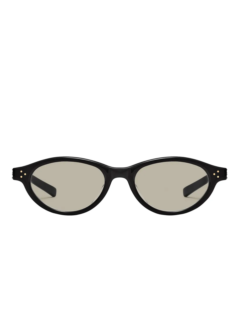 Gentle Monster Sasaki Oval-frame Glasses In Black