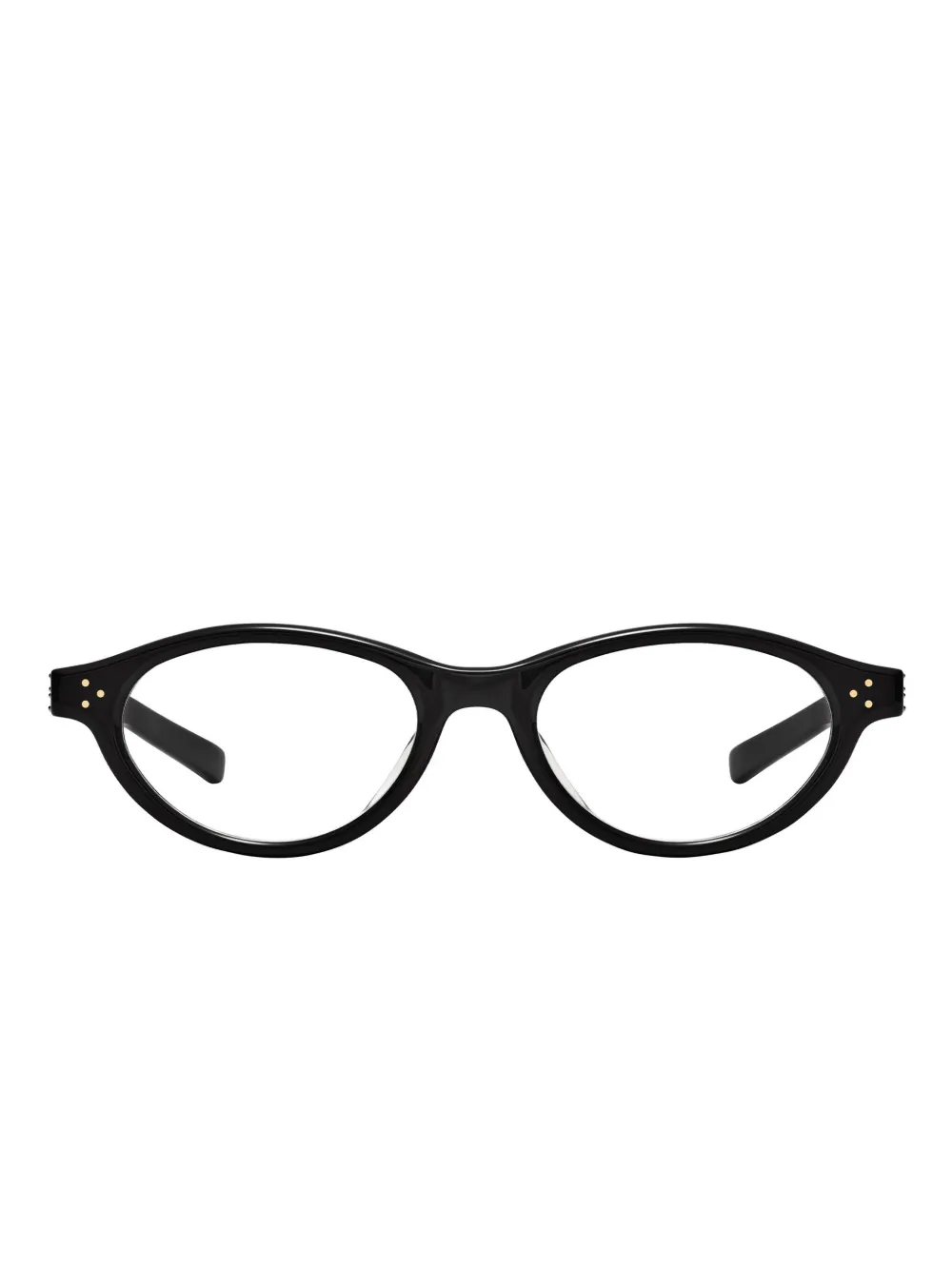 Gentle Monster Sasaki Oval-frame Glasses In Black