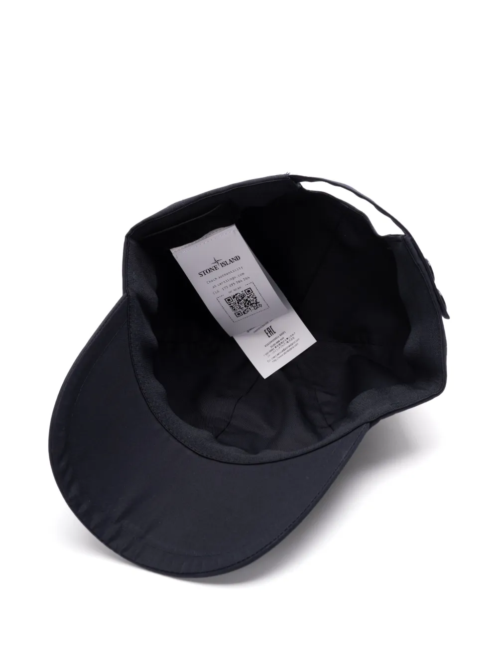 Stone Island Pet met Compass patch Blauw