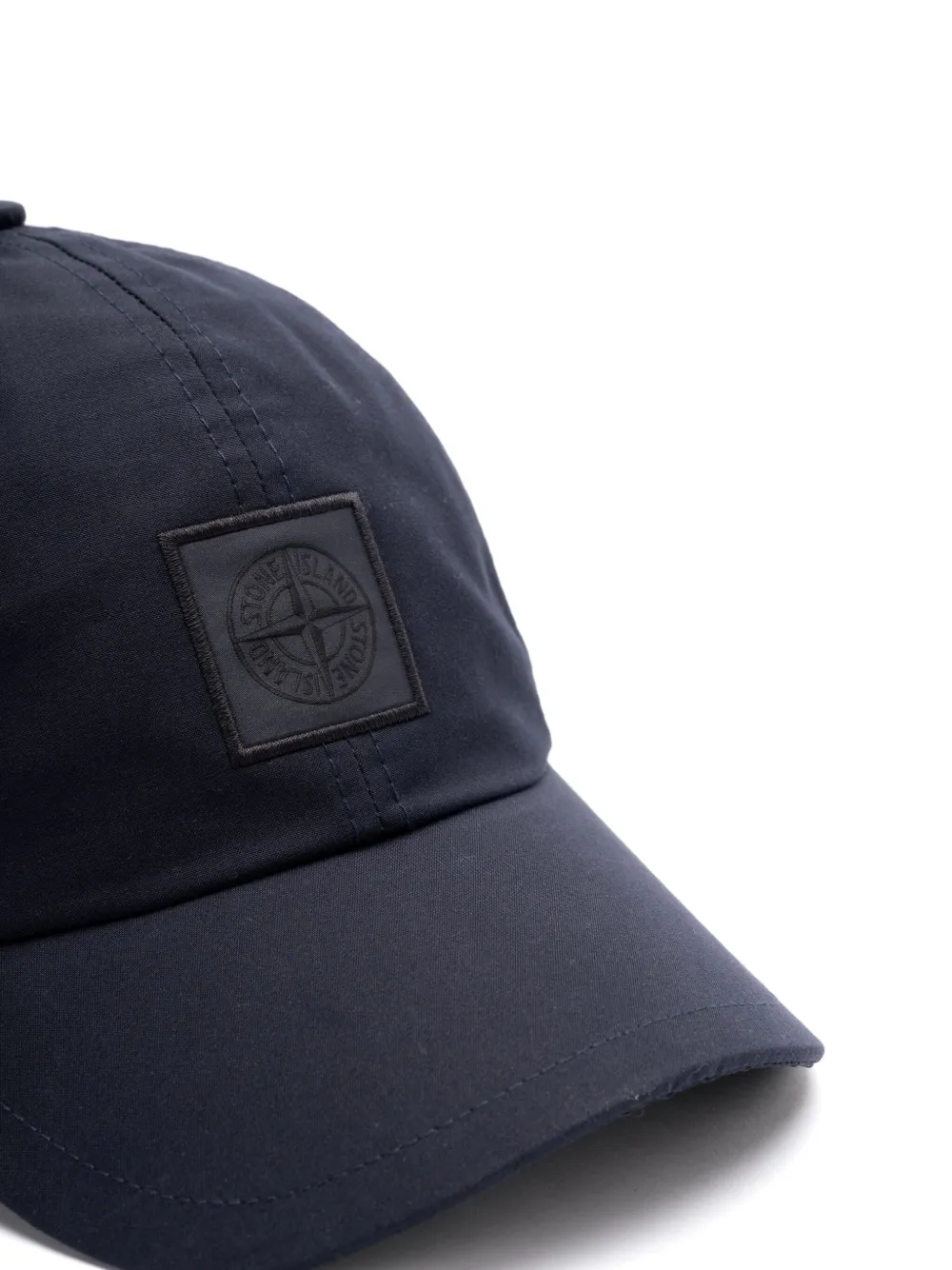 Stone Island Pet met Compass patch Blauw