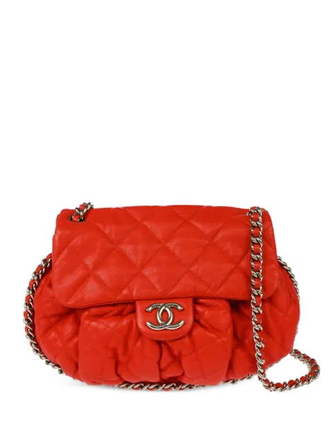 CHANEL Pre-Owned 2011 chain-trim shoulder bag