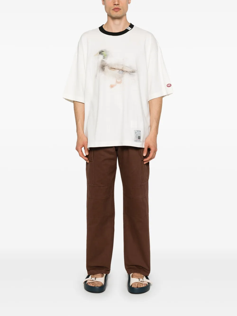 Maison MIHARA YASUHIRO T-shirt met print - Wit