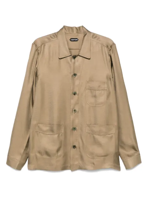 TOM FORD silk twill shirt