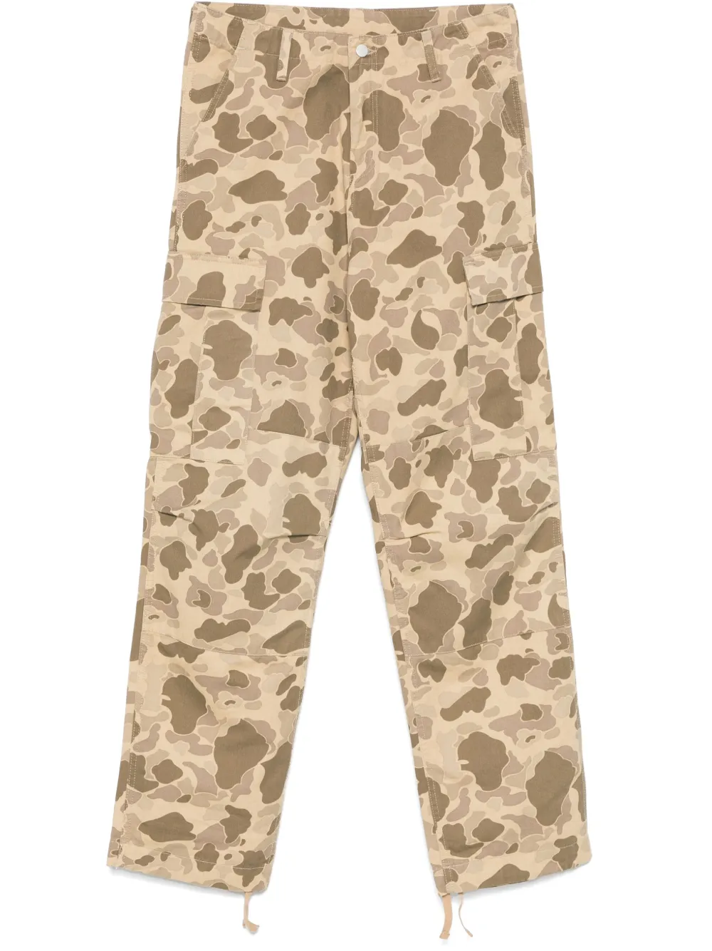 Carhartt WIP camouflage-print trousers | Brown | Image 1