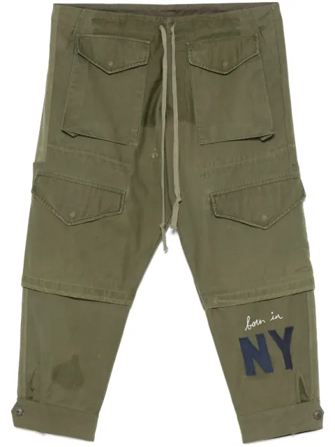 Greg Lauren cropped cargo pants