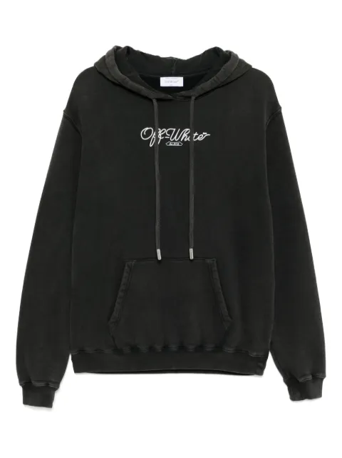 Off-White Hoodie met schaarpijl