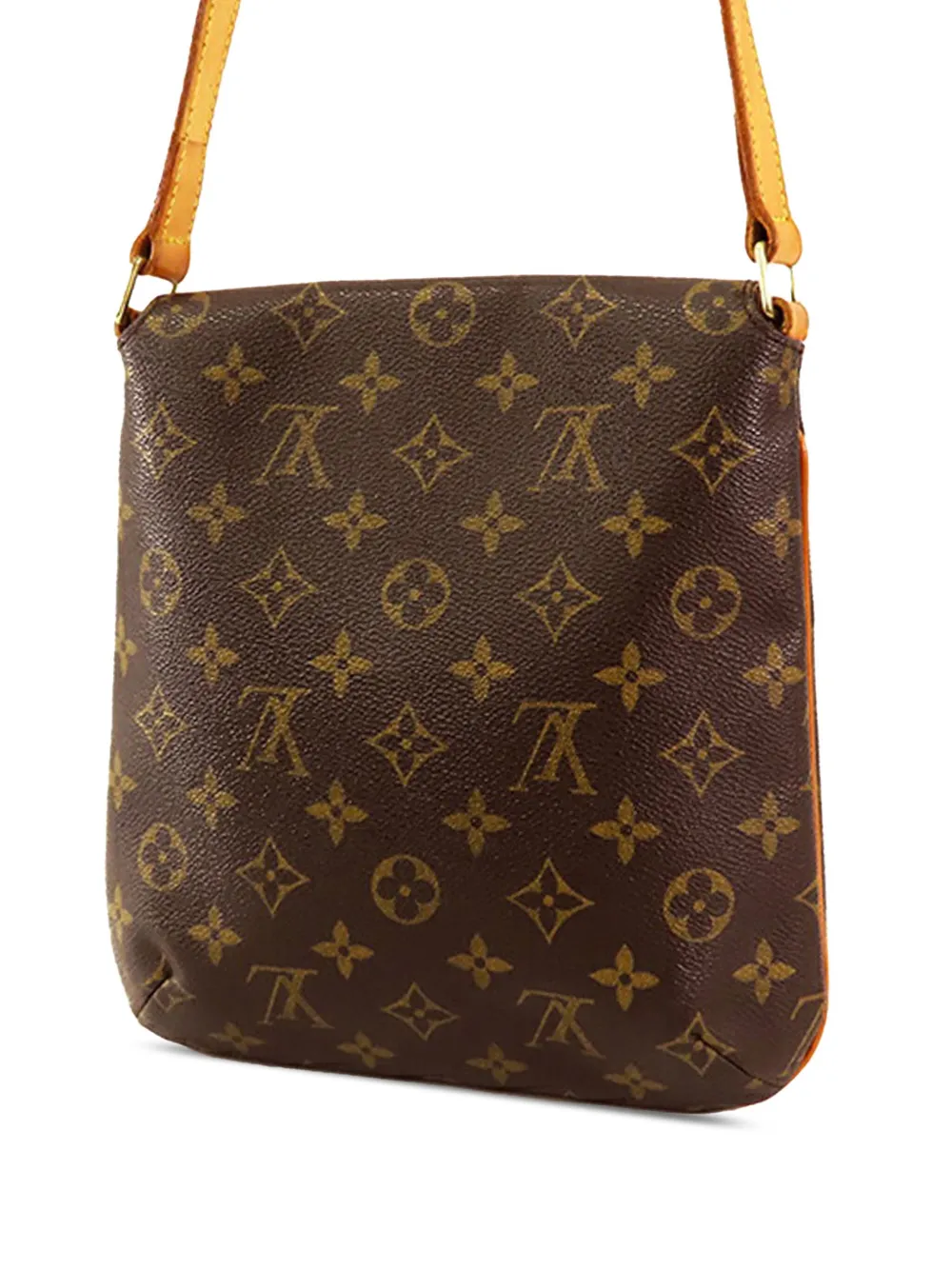 Louis Vuitton Pre-Owned 1999 Monogram Musette Tango schoudertas met kort hengsel - Bruin