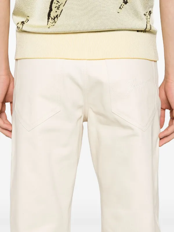 Jacquemus Le De-Nîmes Venice Jeans | Neutrals | FARFETCH