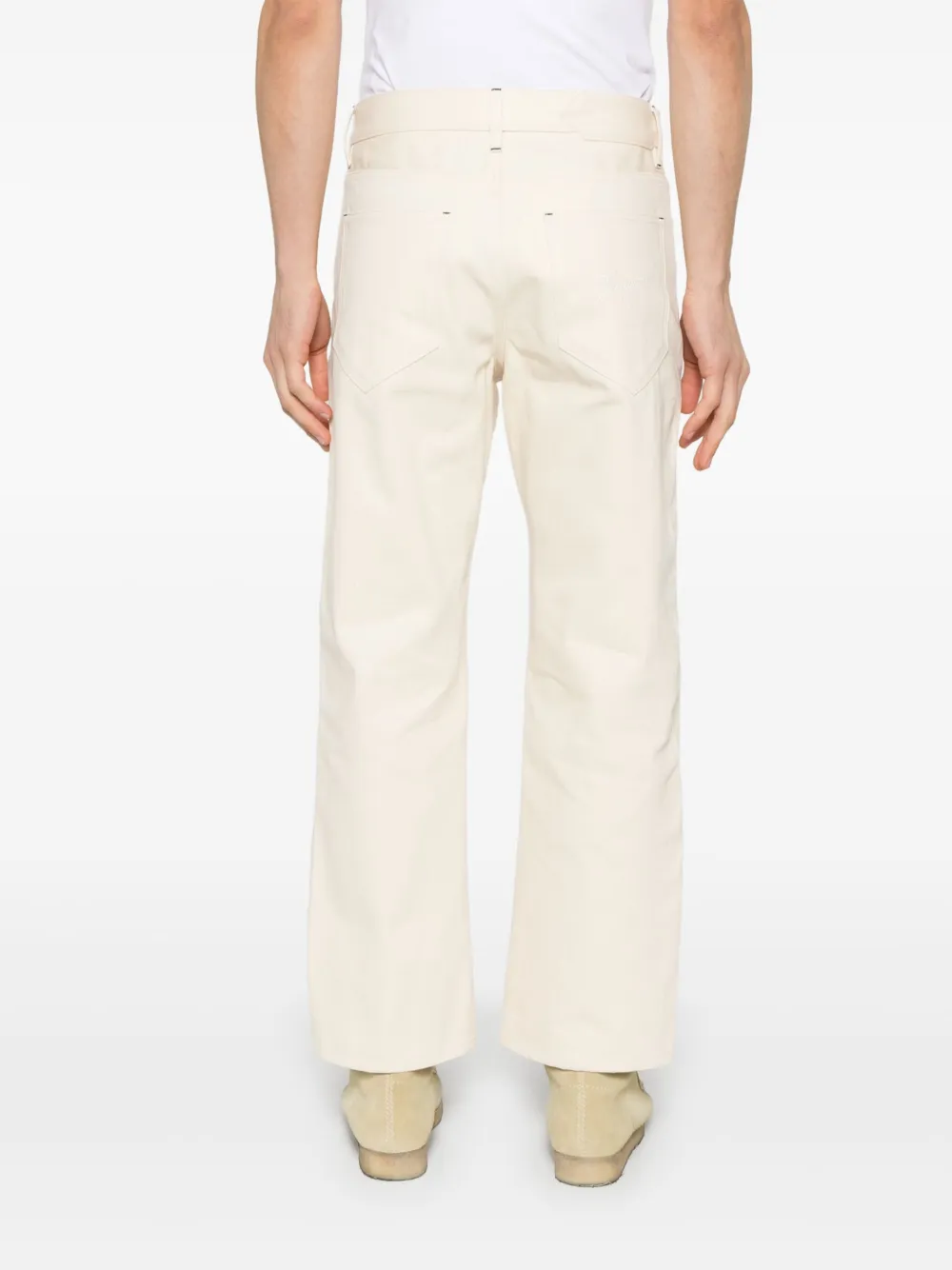 Jacquemus Le De-Nîmes Venice jeans Beige