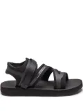 Suicoke logo sandals - Black