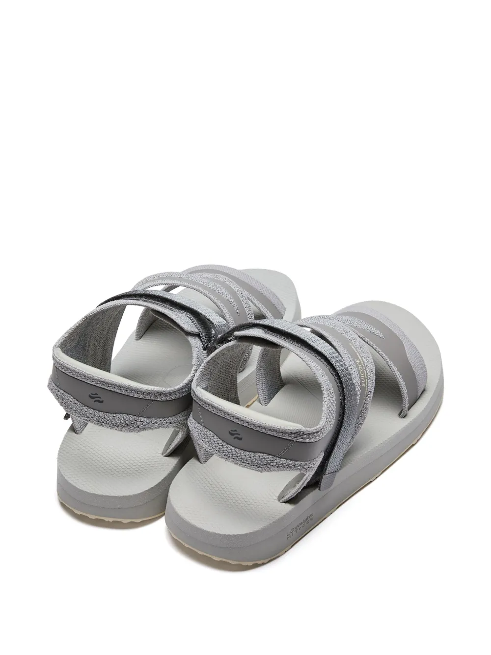 Suicoke logo sandals Grey