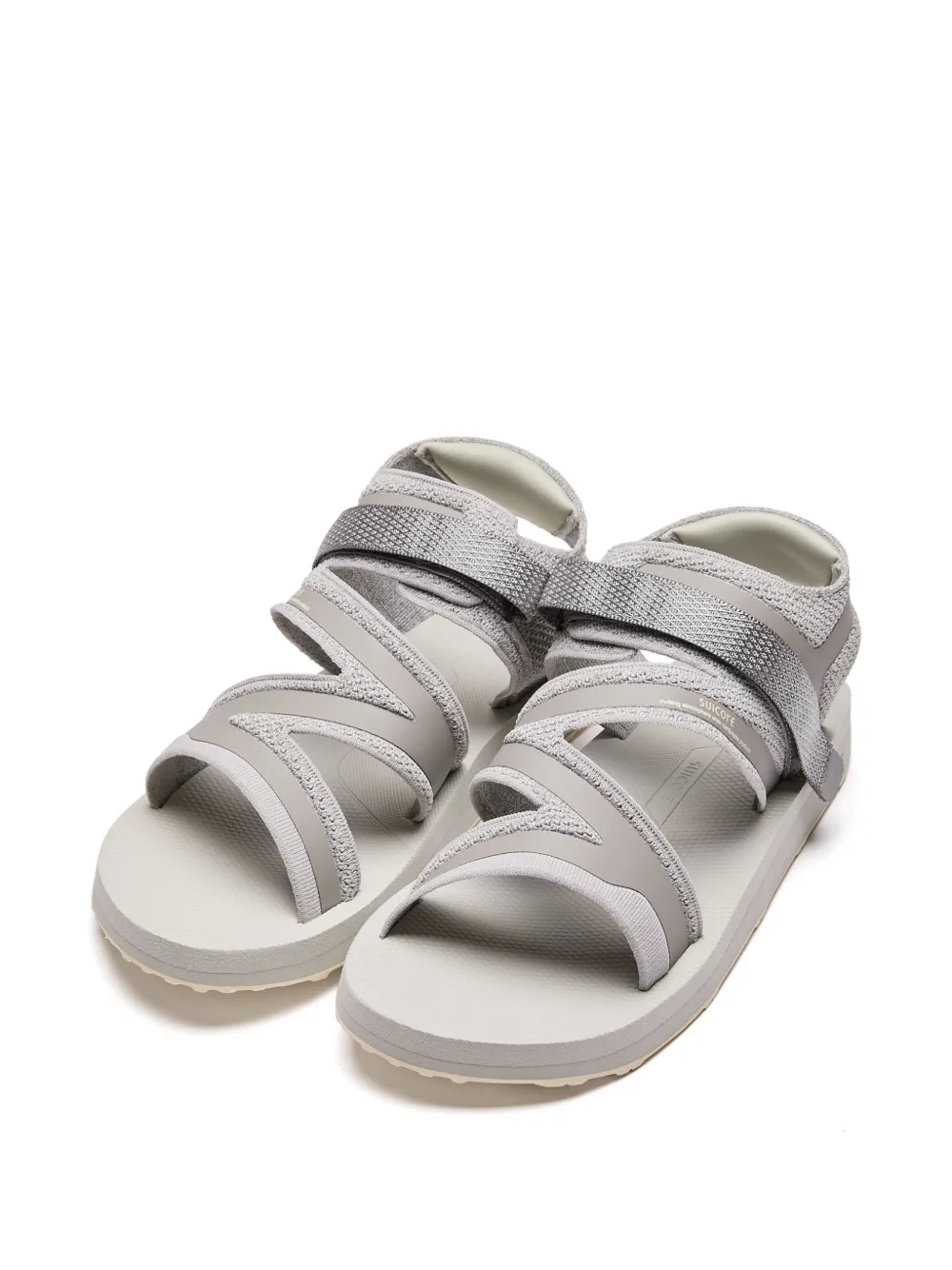 Suicoke logo sandals Grey