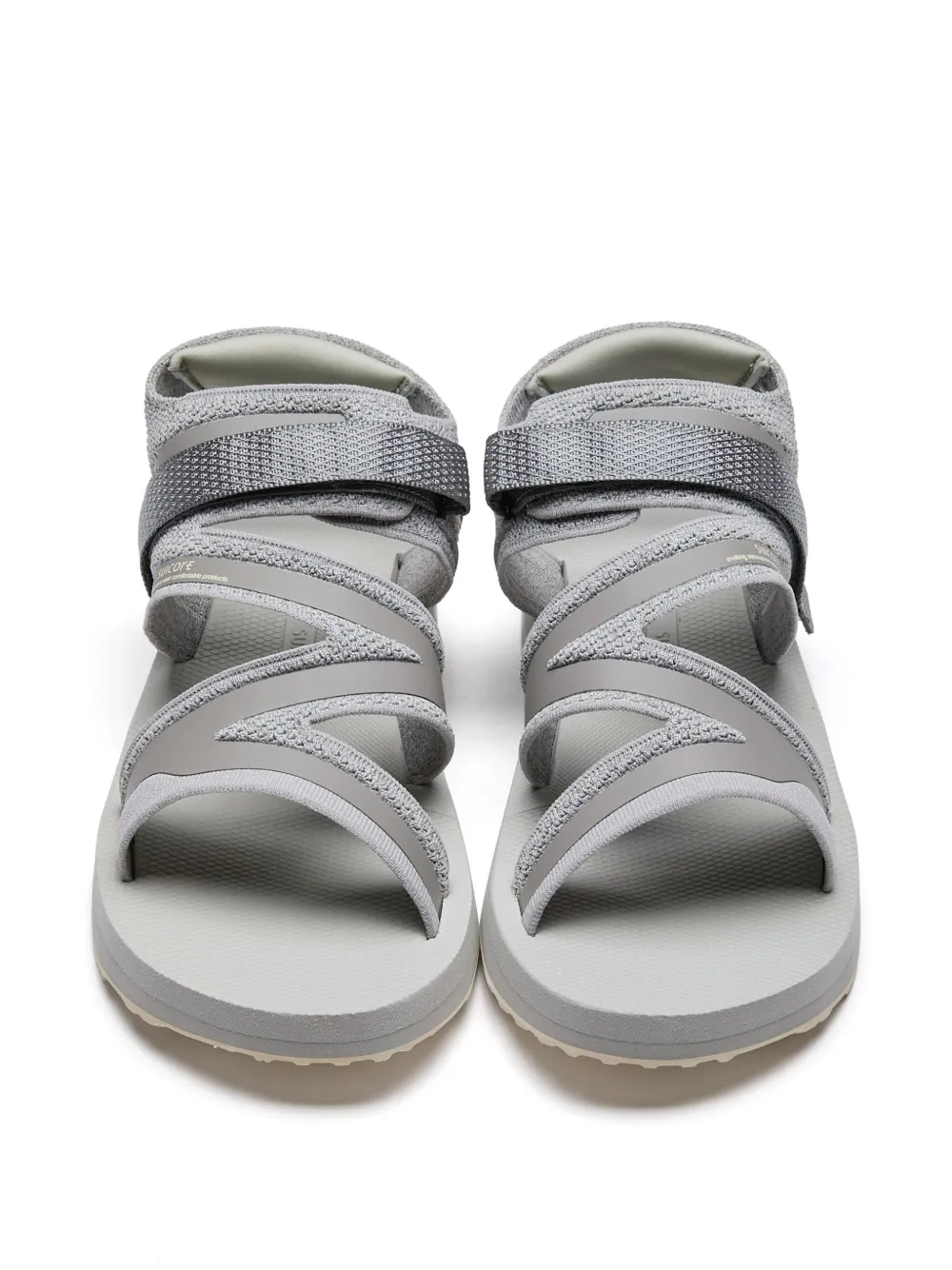 Suicoke logo sandals Grey