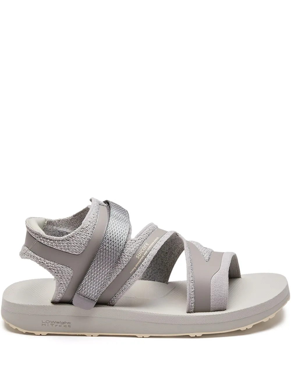 Suicoke logo sandals Grey