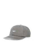 Obey logo-embroidered cap - Neutrals