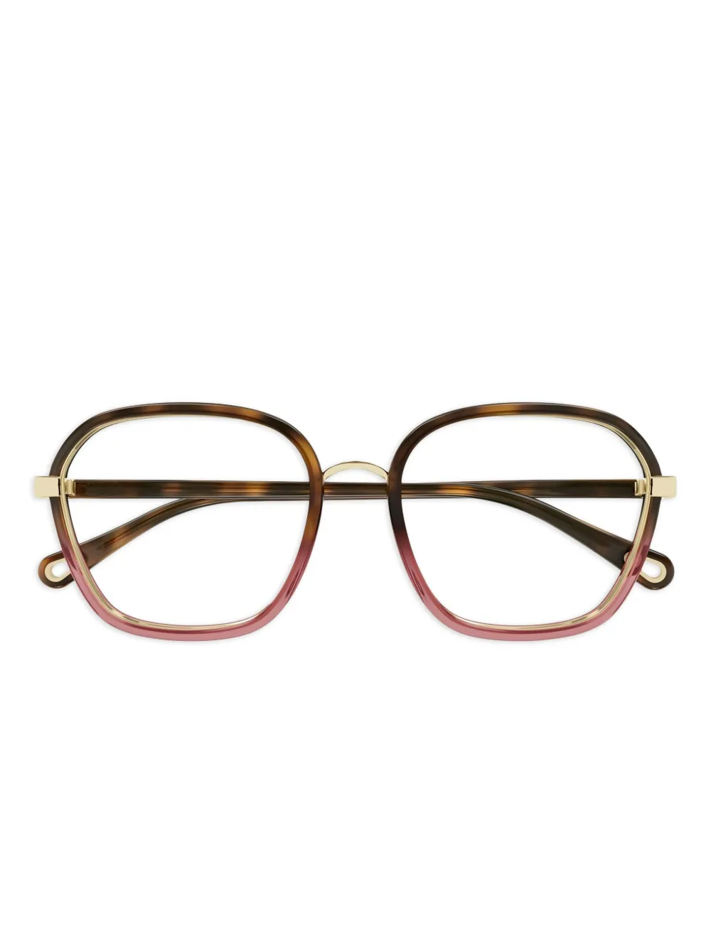 Chloé Eyewear Occhiali squadrati - Marrone