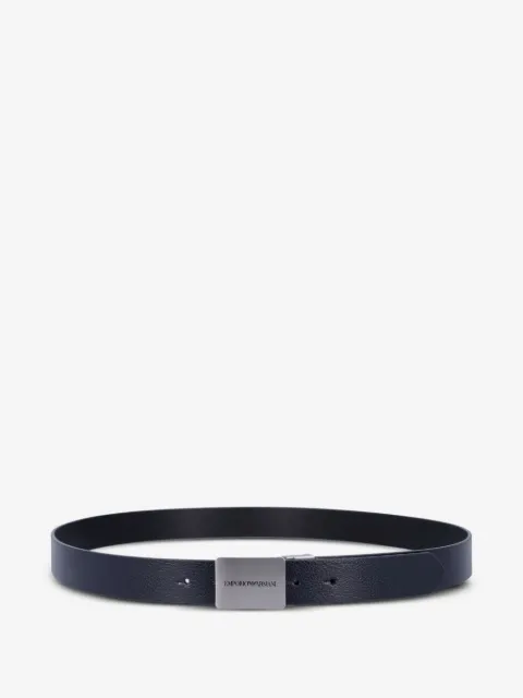 Emporio Armani Plate leather belt