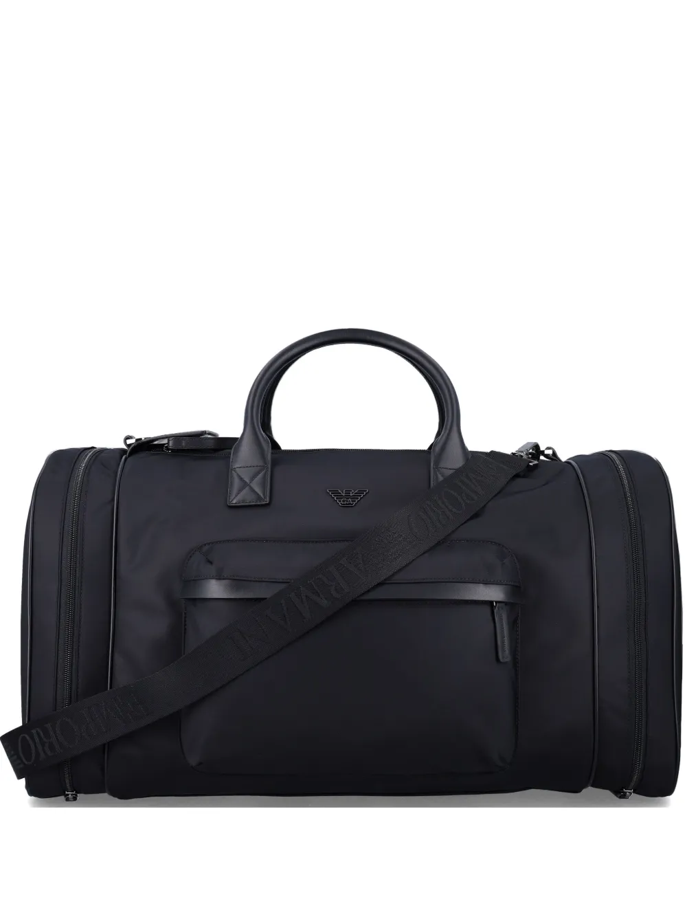 Emporio Armani logo holdall - Nero
