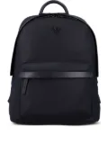 Emporio Armani logo backpack - Black