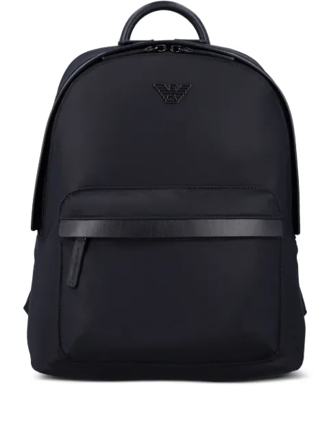 Emporio Armani logo backpack 