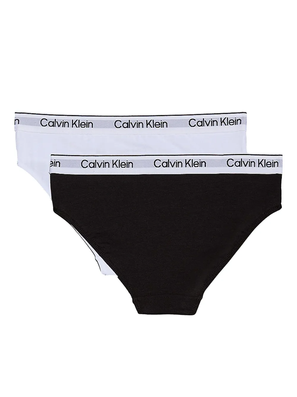 Calvin Klein Kids cotton briefs (pack of two) - Zwart